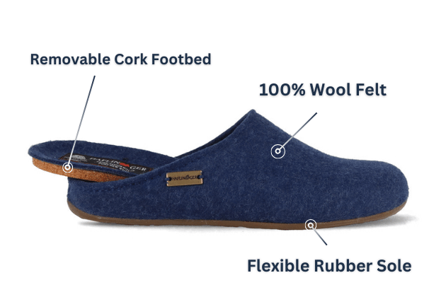 Haflinger cork slippers cheap