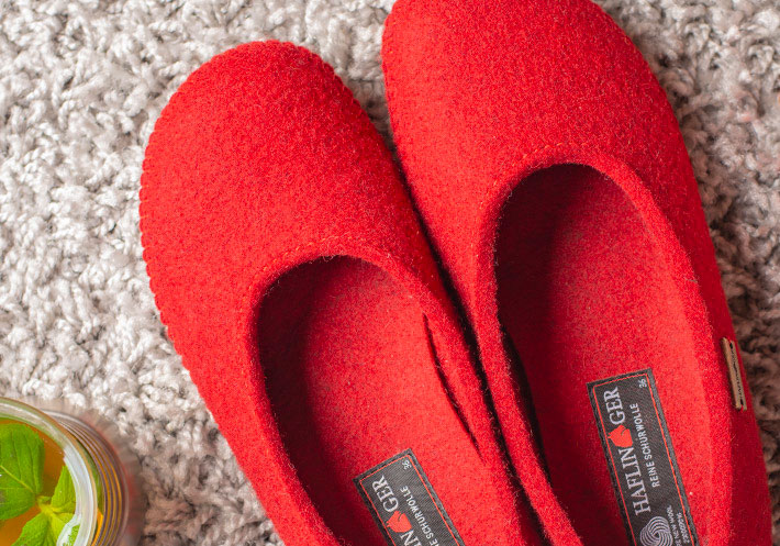 wool slippers with removable soles