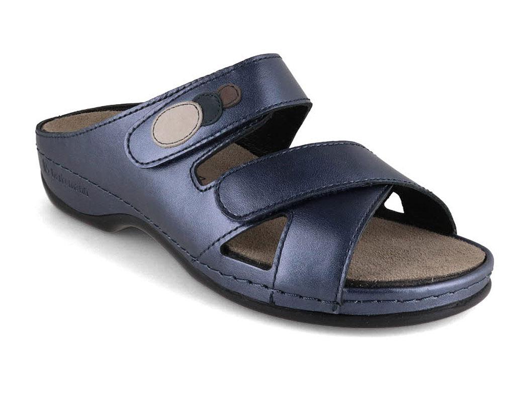 Berkemann Franziska Slippers voor dames, zwart zwart 903, 40.50 EU