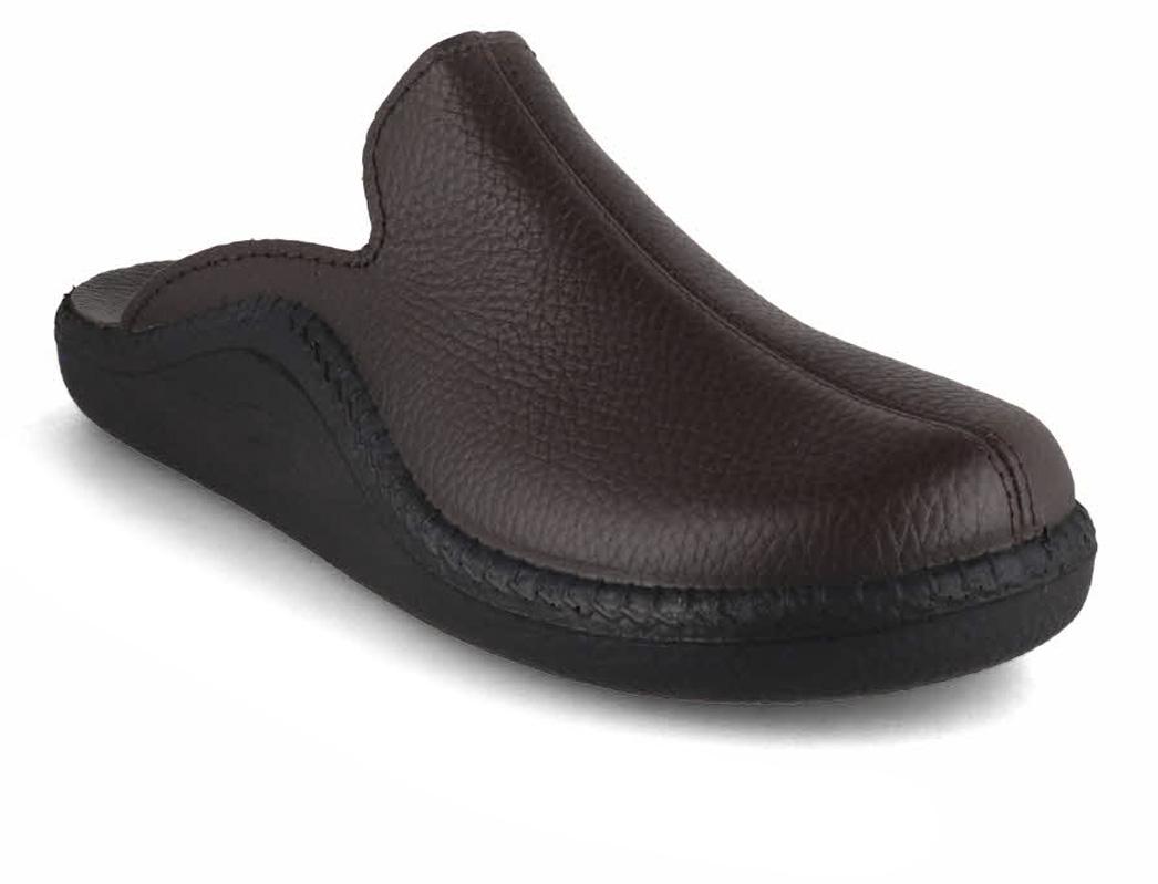 Josef Seibel Men Leather Slippers Mocca | Free US Shipp