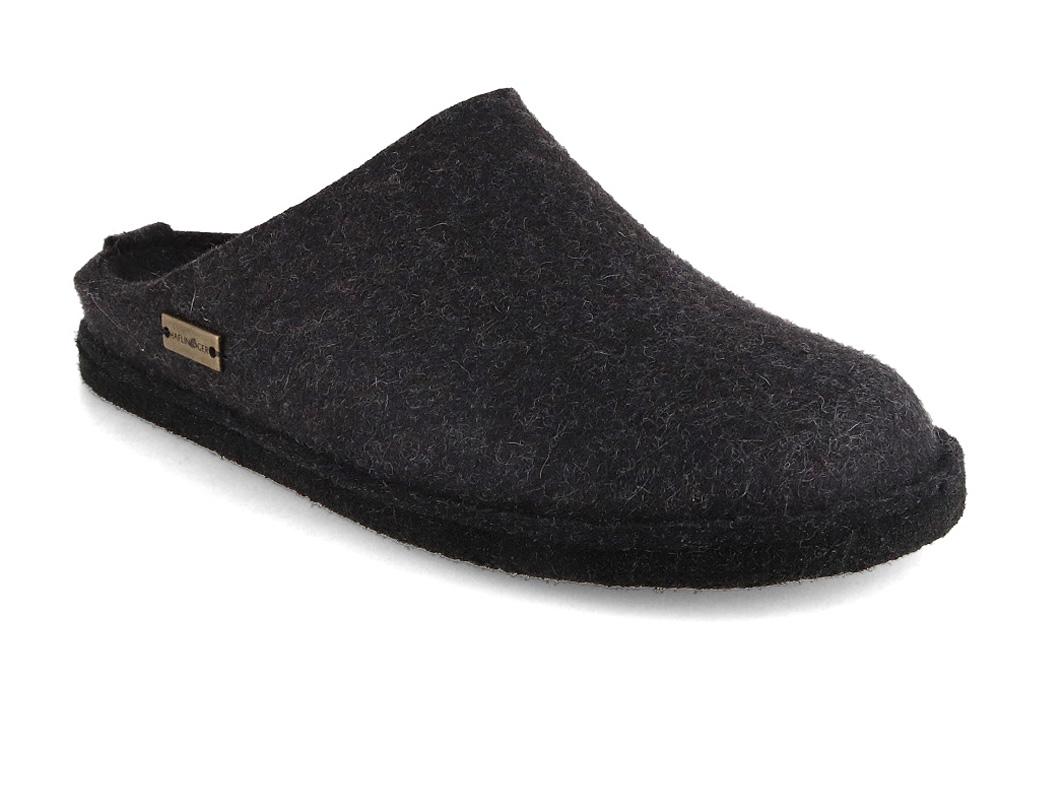 HAFLINGER | Wool Felt Slipper Flair Soft, Charcoal | Ex display picture 2