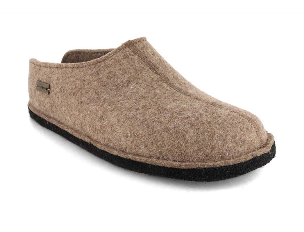 HAFLINGER | Wool Felt Slipper Flair Smily, Turf | Expre display picture 1