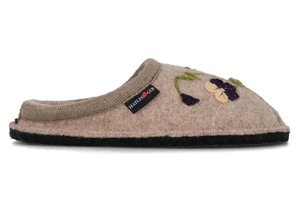 Flair Viola Wool Slippers Haflinger HAFLINGER Boiled Wool Slippers