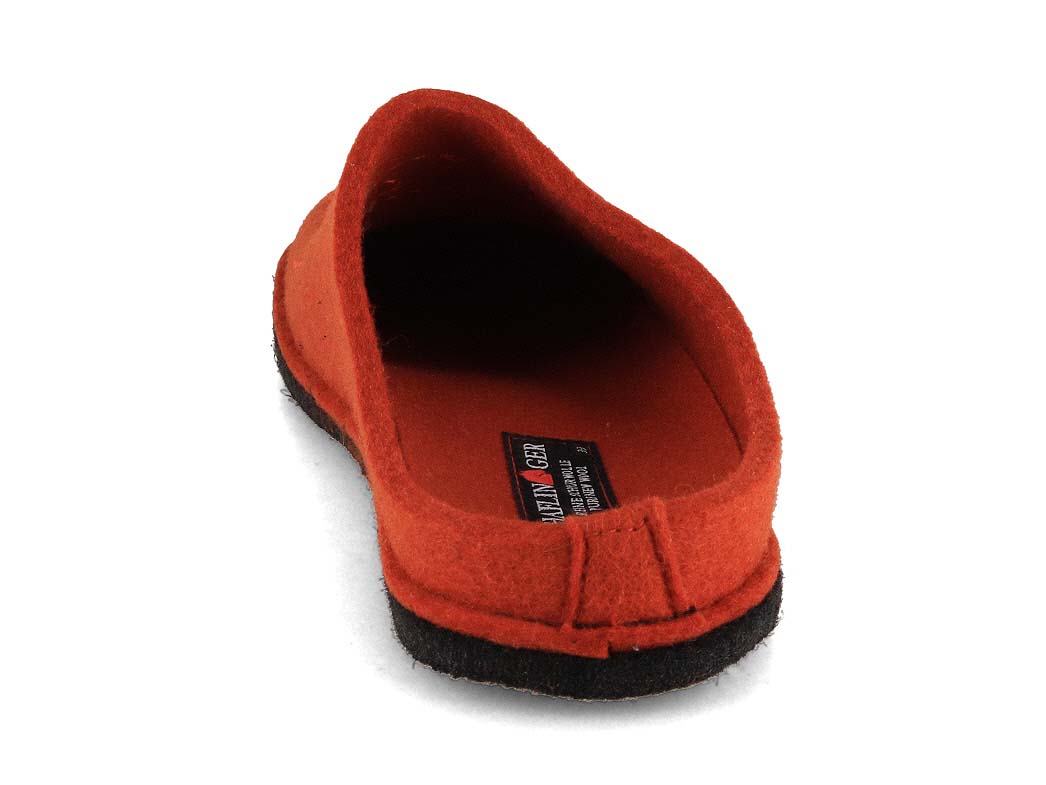 HAFLINGER Women Felt Slippers |Flair Crossroad, Orange|