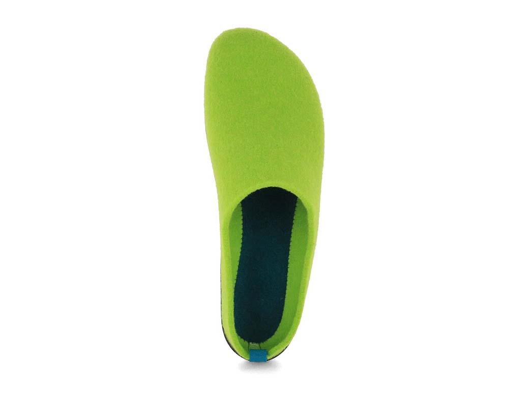 【MODERNIF】felt daily slippers Tuffeln® Barefoot Wool Slippers|Zero-Drop, meadow green