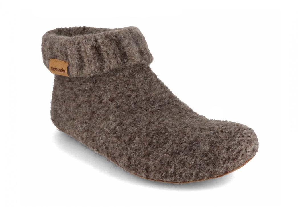 Mens wool slipper boots Men main image 3
