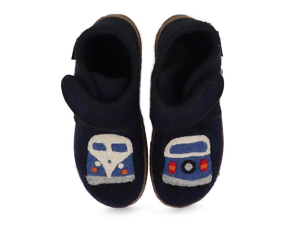 HAFLINGER Kids Slippers California, Ocean