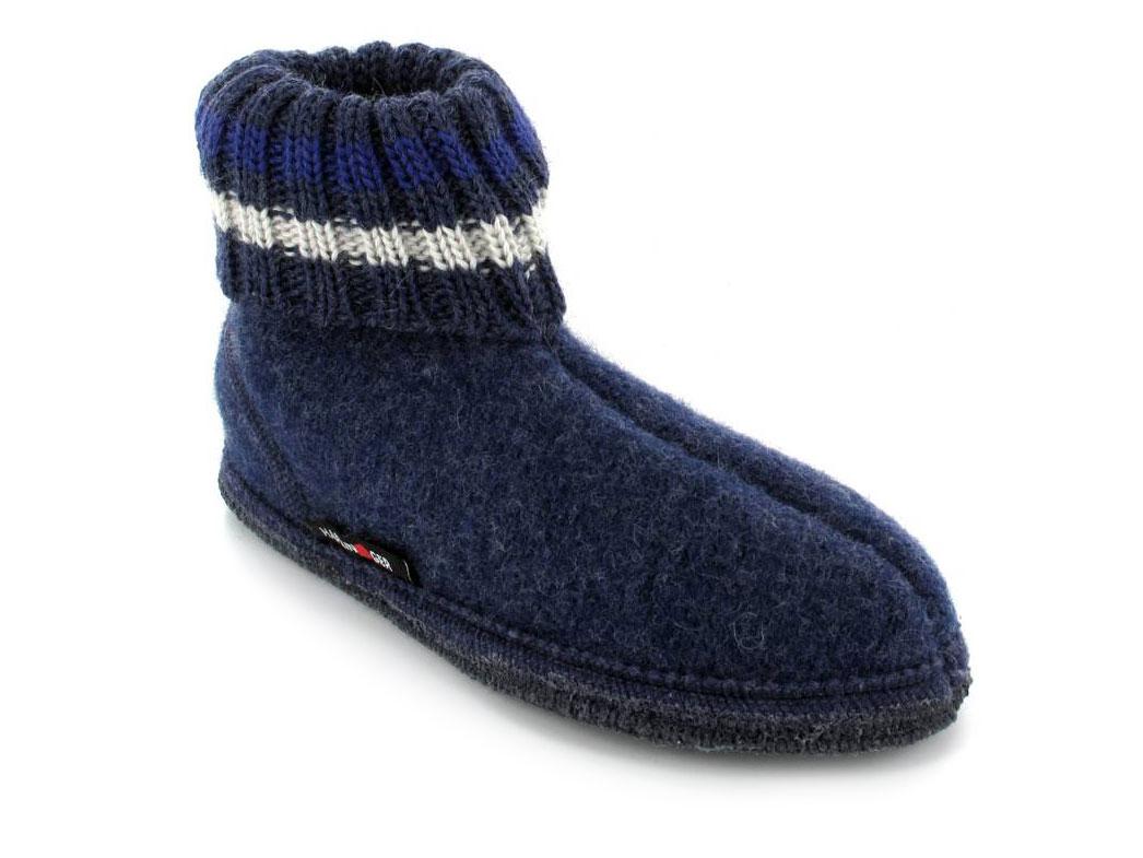 HAFLINGER® Kids Slipper Boots Paul, denim