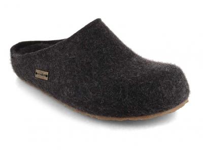 HAFLINGER | Felt Clog Grizzly Michel, Graphite | Expres display picture 1