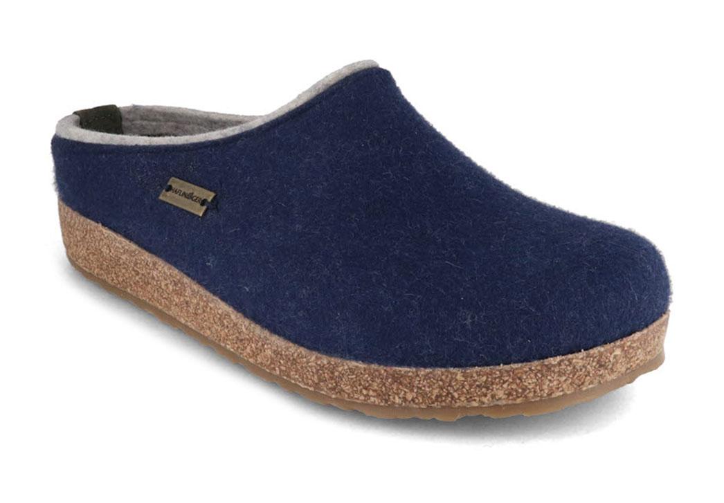 HAFLINGER Women Men Felt Clogs| Grizzly Kris, Jeans