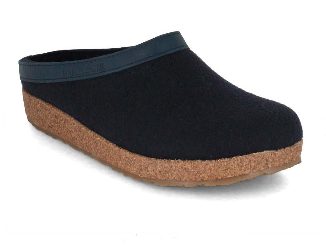 HAFLINGER GZ Torben Slippers with Arch Support, dark bl display picture 1
