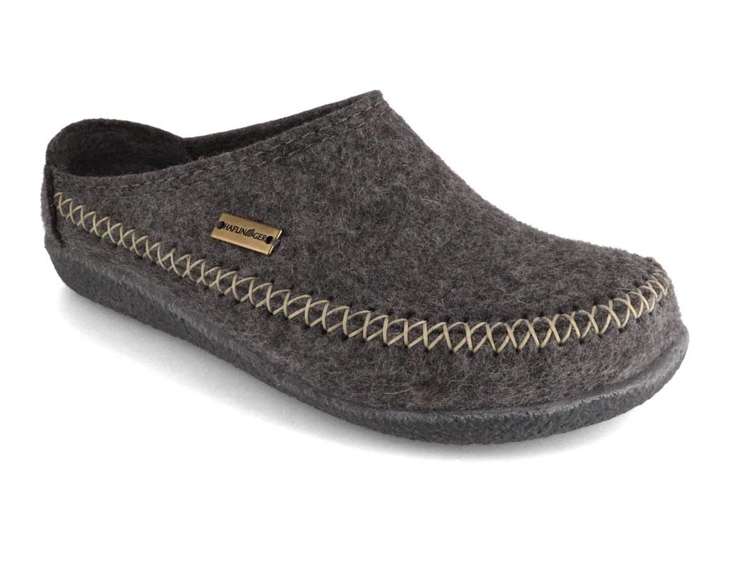HAFLINGER | Wool Felt Clog Blizzard Credo,Anthracite| display picture 2