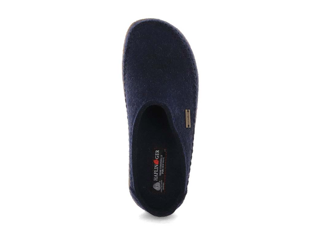 HAFLINGER | Felt Clog Blizzard Credo, Captain Blue | Ex HAFLINGER | Felt Clog Blizzard Credo, Captain Blue | Ex
