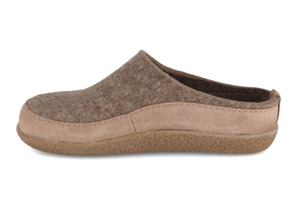 HAFLINGER | Wool Felt Clog Blizzard Skane, Turf | Express HAFLINGER | Wool Felt Clog Blizzard Skane, Turf | Express