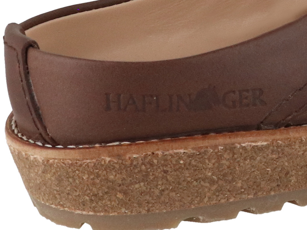HAFLINGER Men Women Clogs | Travel Classic, Dark Brown display picture 3