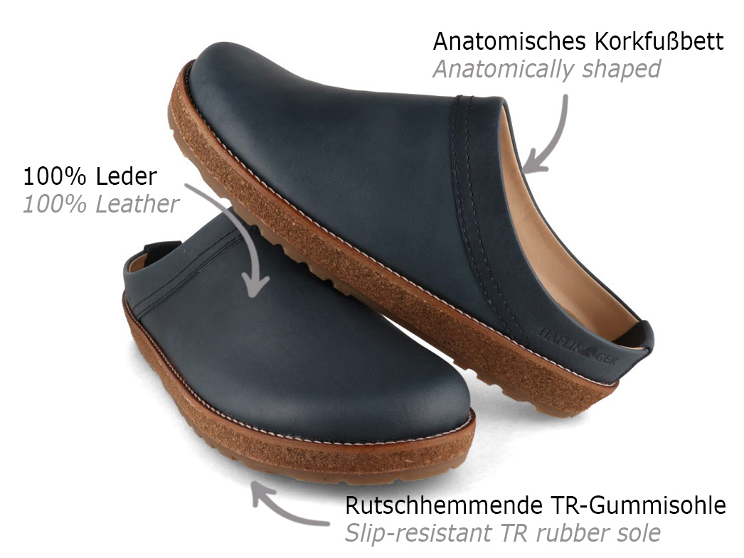 HAFLINGER Men Women Clogs | Travel Classic, Bali | Free display picture 1