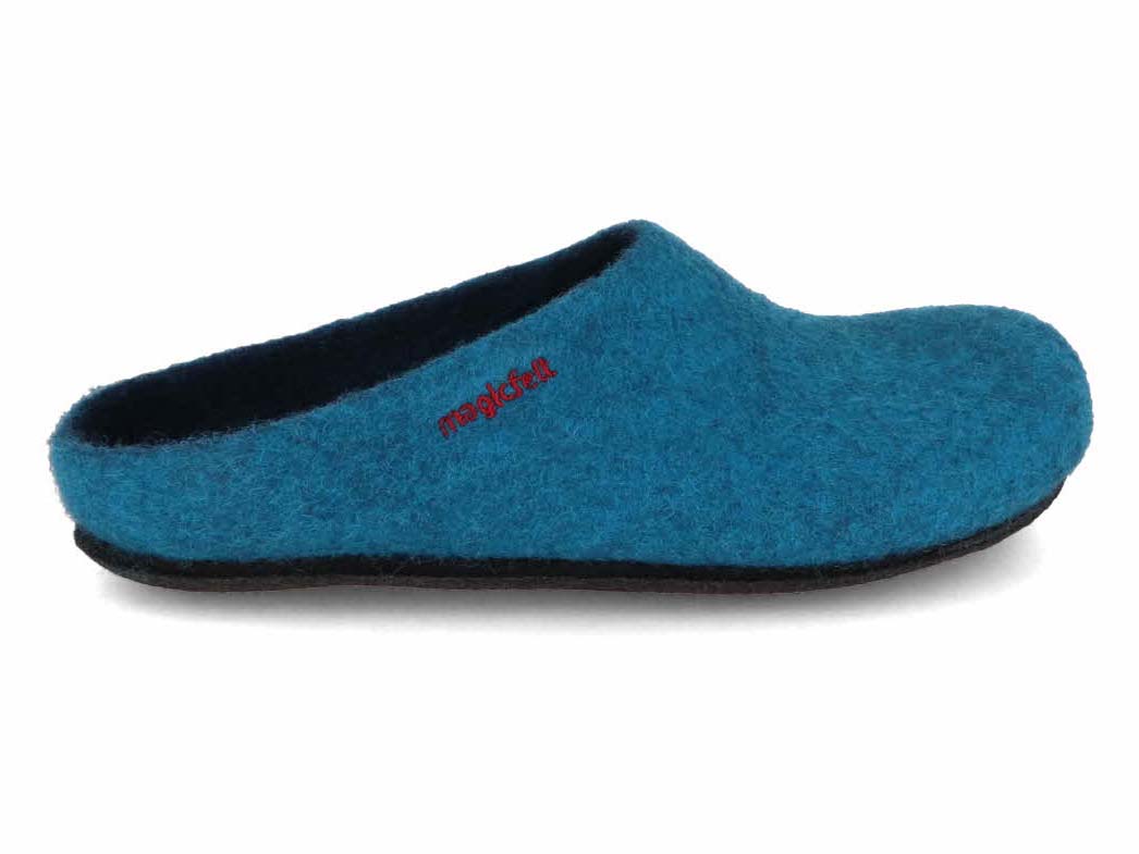 felt slippers magic felt 174 an709 felt slippers petrol felt slippers magic felt 174 an709 felt slippers petrol
