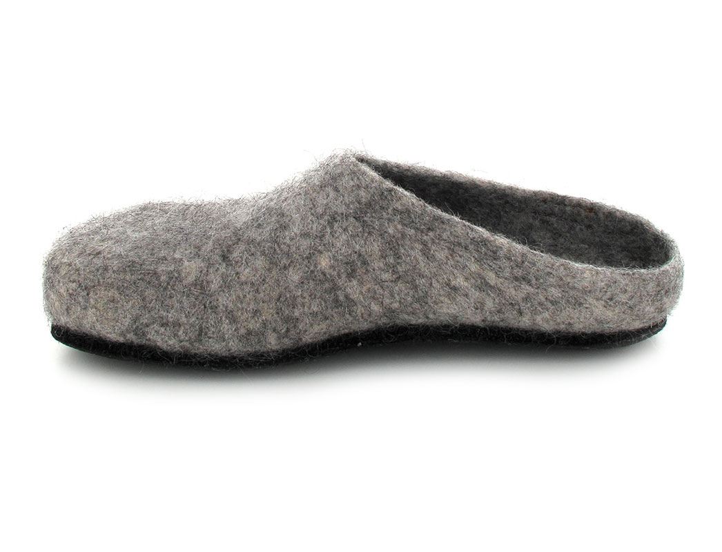 MAGICFELT | Wool Slipper AT719, Gotland Sheep, Gray | E