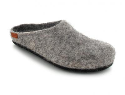 MAGICFELT | Wool Slipper AT719, Gotland Sheep, Gray | E display picture 3
