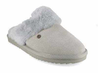 Suede slippers online dames
