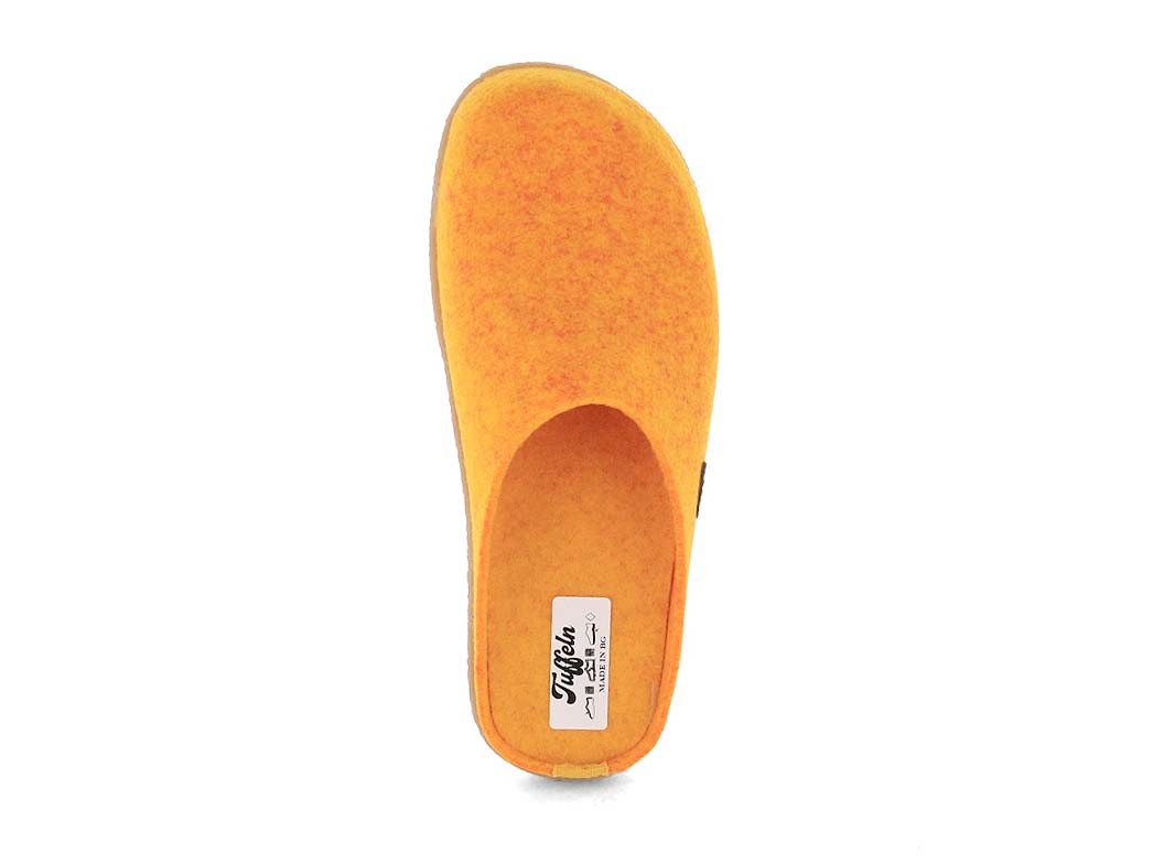 Tuffeln® Wool Slippers «Hygge» Vibrant Yellow Comfort