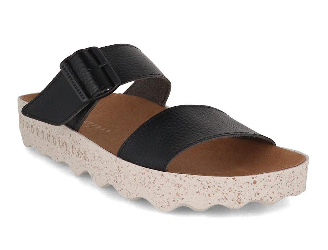 ASPORTUGUESAS Women Sandals | City Line Coly, Black |