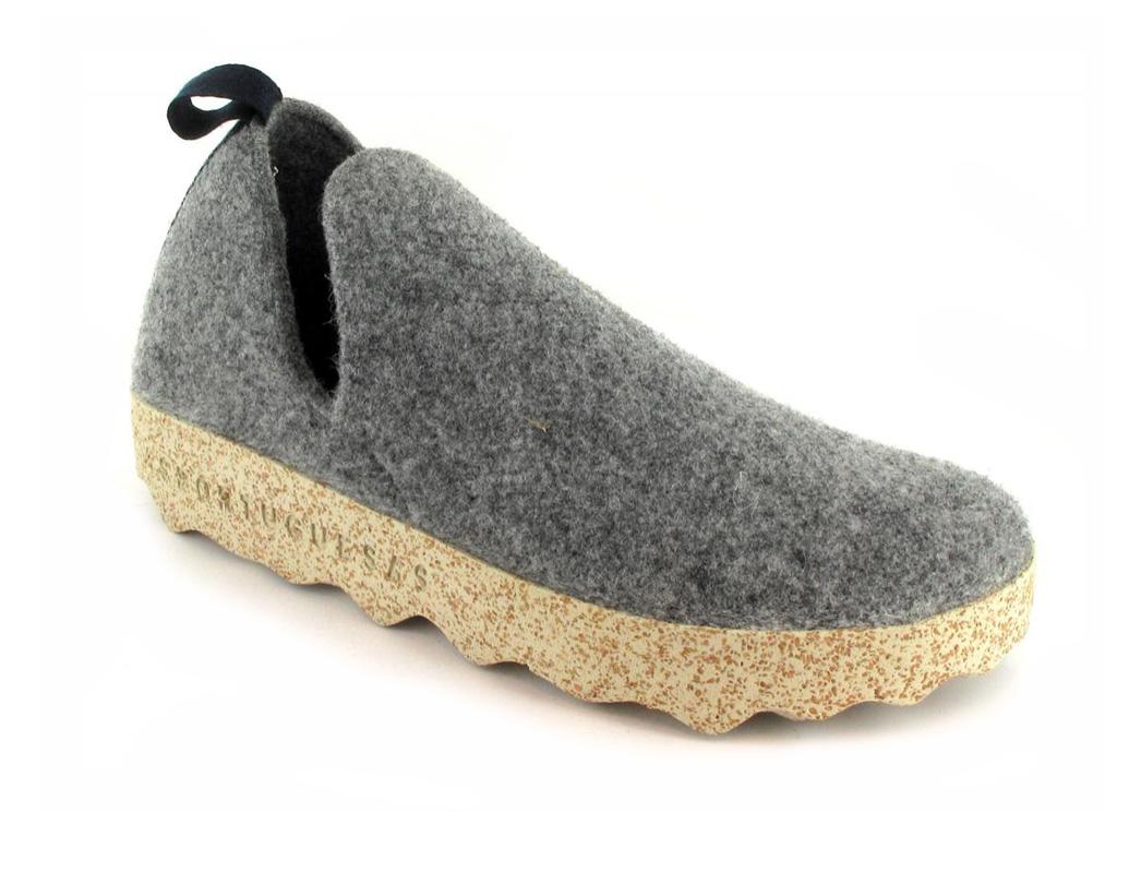 ASPORTUGUESAS Shoes Unisex Felt Slippers City, Concre
