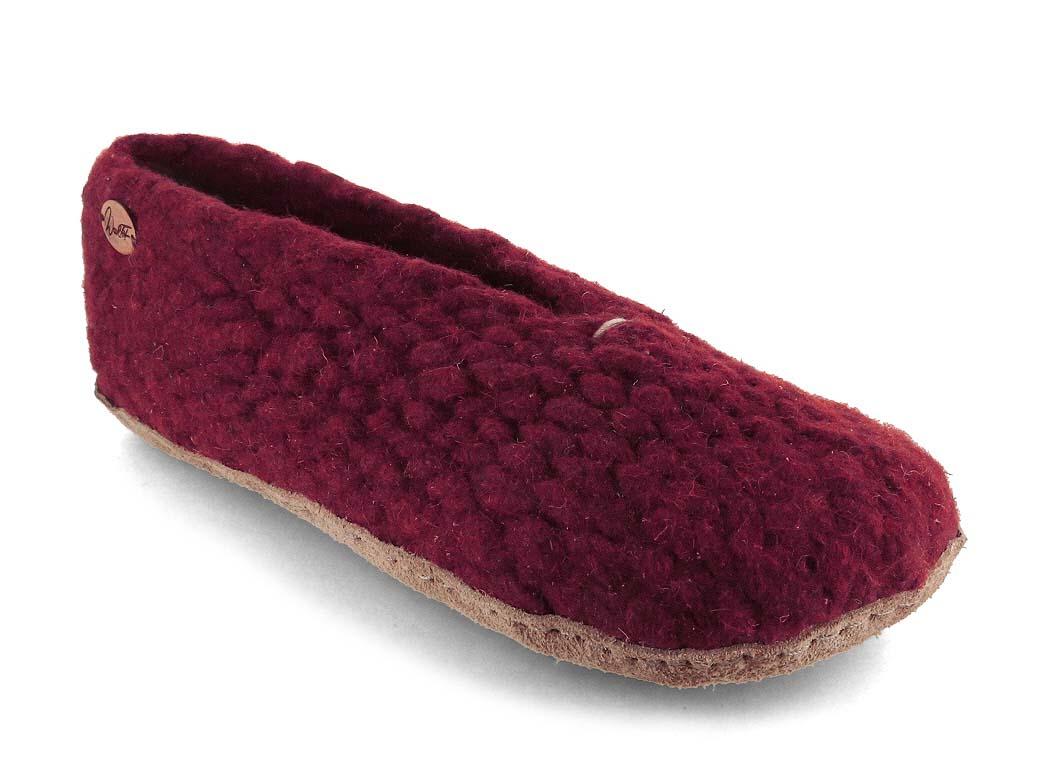 BAWAL Dames en Heren Vilt Pantoffels met Schapenwol