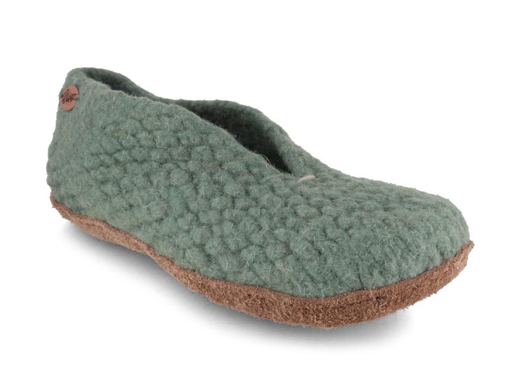WoolFit® Women Slippers Woolies, Sage