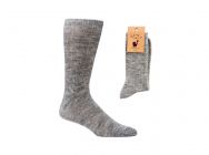 Premium Alpaka Wool Socks | machine washable, light grey Gray