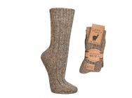 Premium Alpaka Wool Socks made of 100% Natural Wool, beige Beige